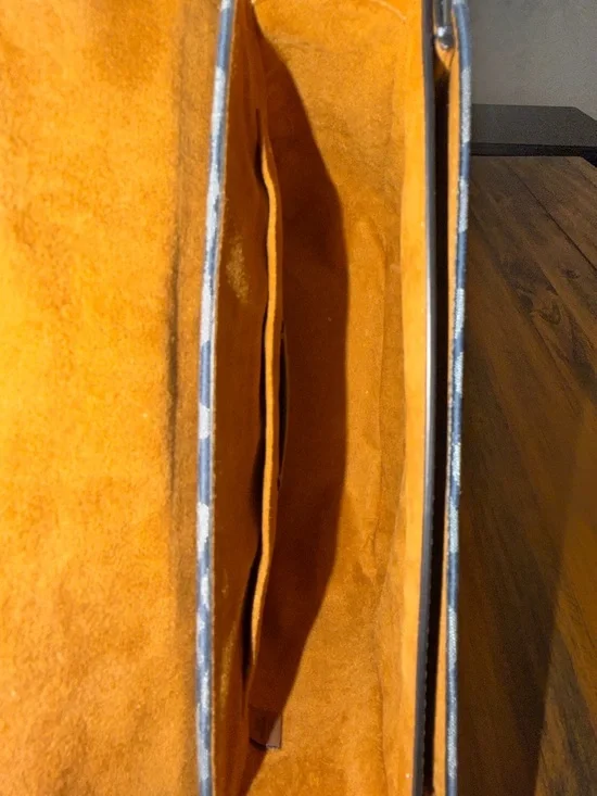 Coach Kleo Bag in Signature Chambray, Denim Blue - Picture 12 of 13